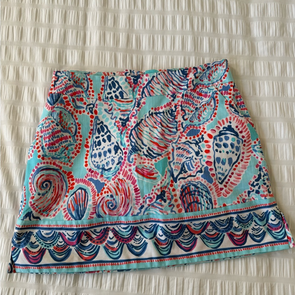 Lilly Pulitzer Skirt Size 4 Seashell print